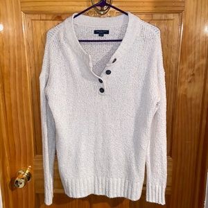 Cream jegging sweater